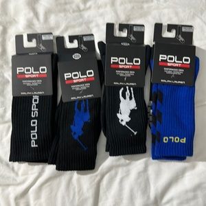 NWT - 4 Pairs of Sock from Polo Ralph Lauren Sport